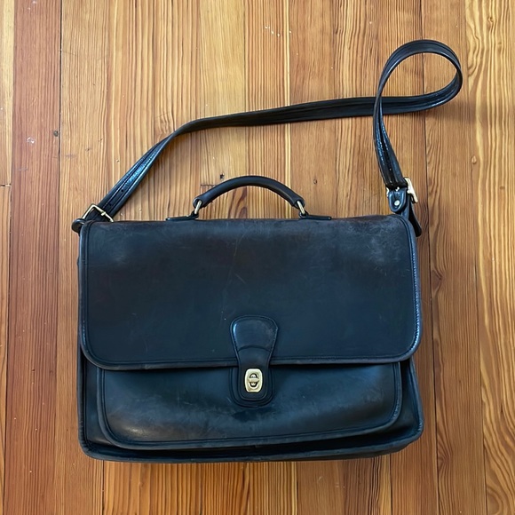 Coach Bags Vintage Coach Leather Briefcase Poshmark